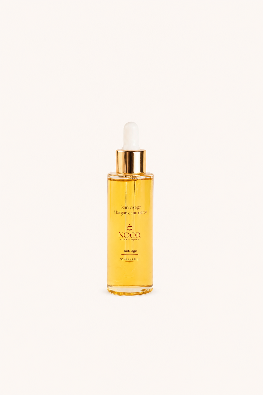 Soin visage à l'argan et au néroli 50 ml – Noor Cosmétiques