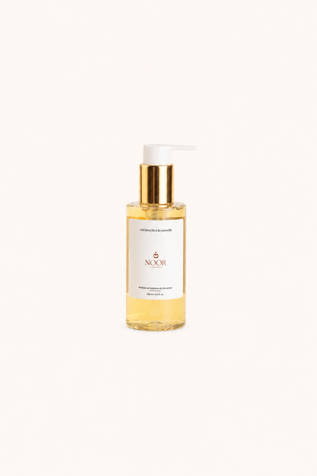 Gel douche à la cannelle 150 ml – Noor Cosmétiques